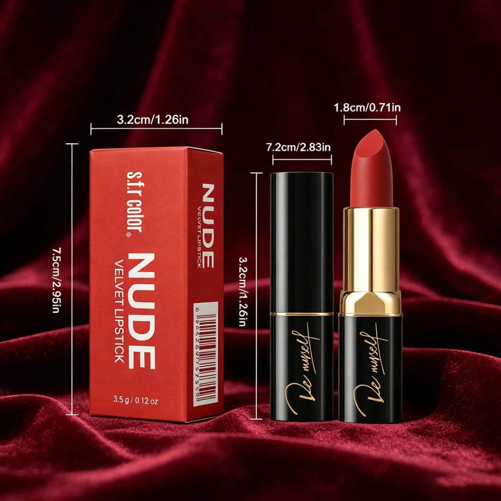 Earth Tone Velvet Matte Lipstick