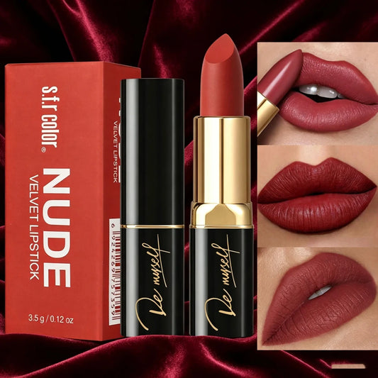 Earth Tone Velvet Matte Lipstick