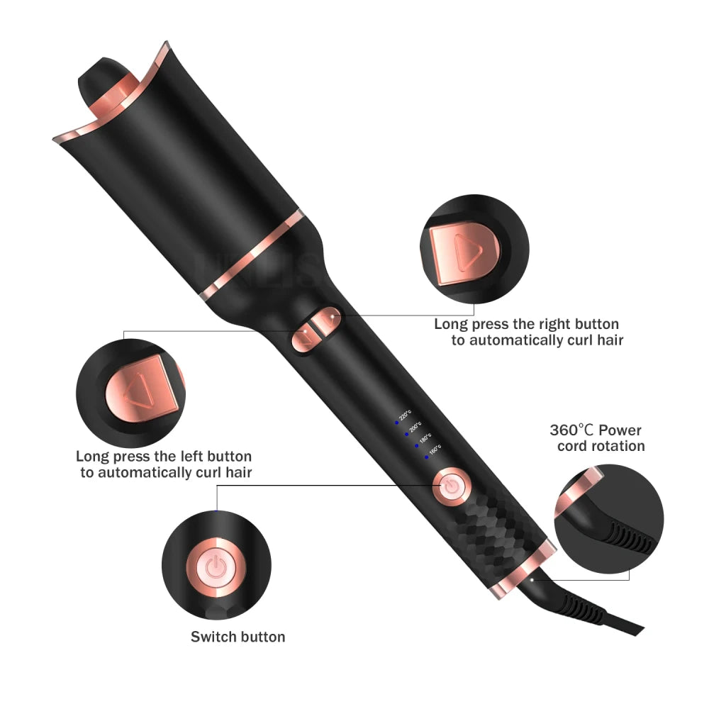 Professional Automatic Rotating Hair Curler
